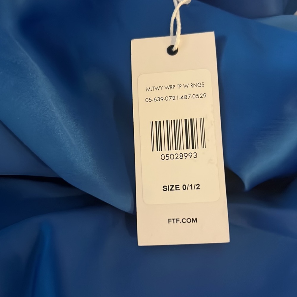 Blue Satin Matching Set - Picture 9 of 12